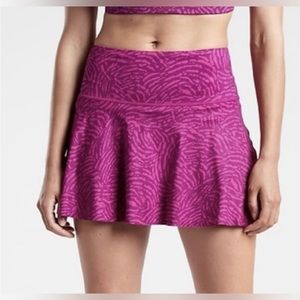 Athleta Ace Printed Tennis Skort size XL